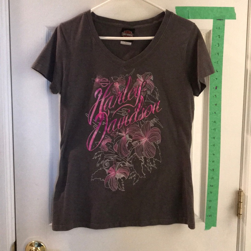 Harley Davidson women’s V-neck T-shirt